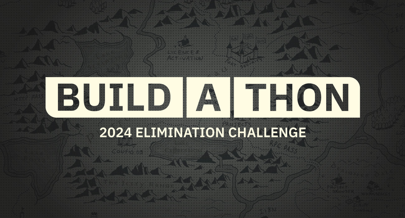 Build-A-Thon 2024 Elimination Challenge graphic.