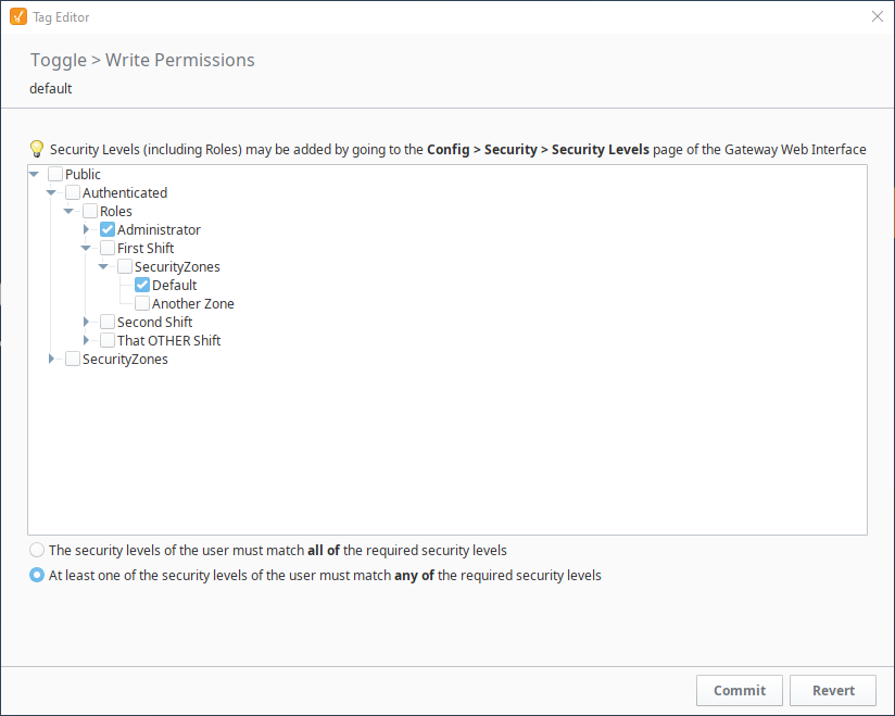 writePermissions