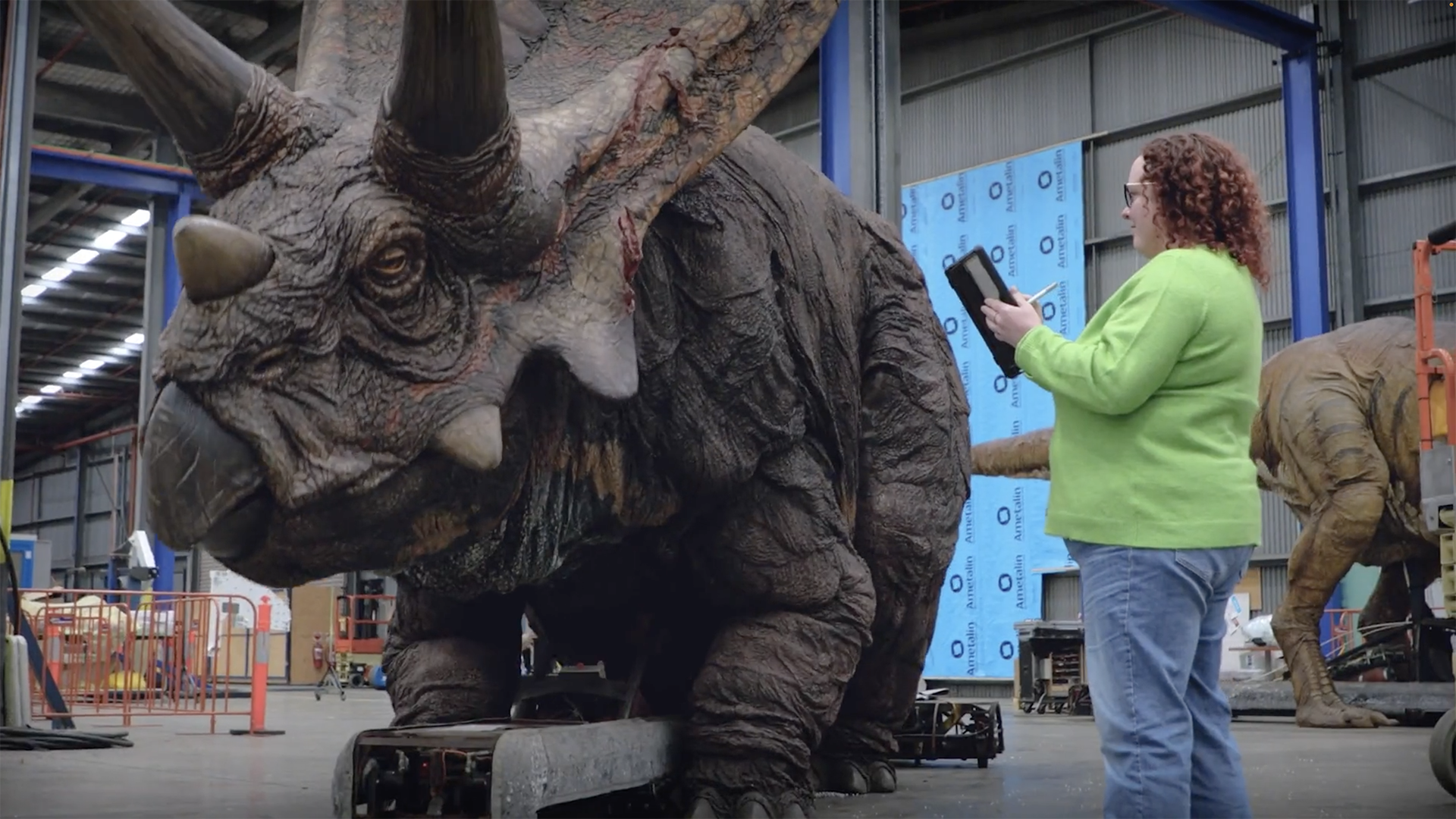 Top Case Study: Custom Visual Tools Help Bring Animatronic Creatures To Life