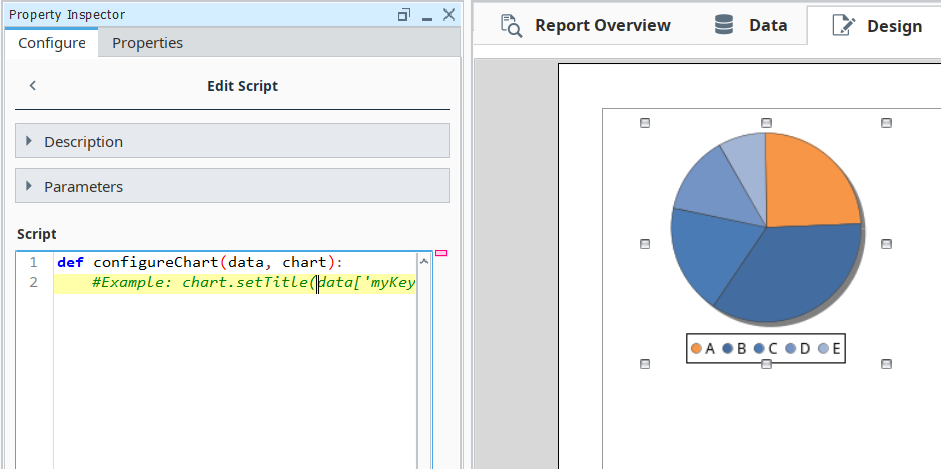 Pie Chart Configuration